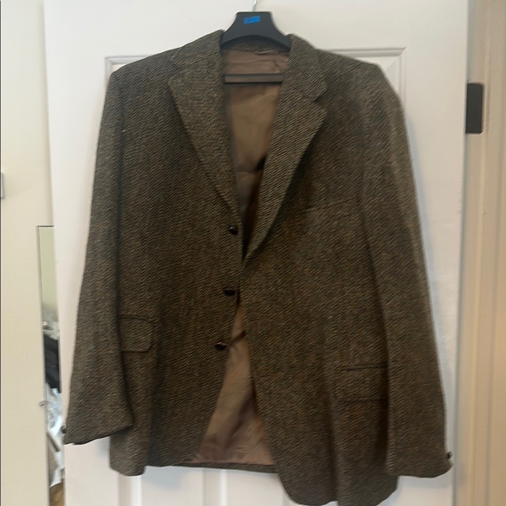 Harris Tweed Brown Blazer